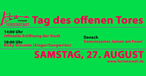 TAG DES OFFENEN TORES in der FERIENSTADT